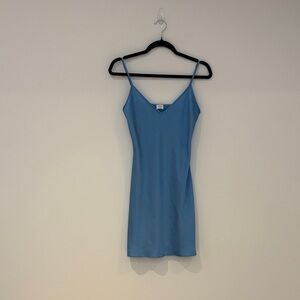 Wilfred Blue Satin Dress